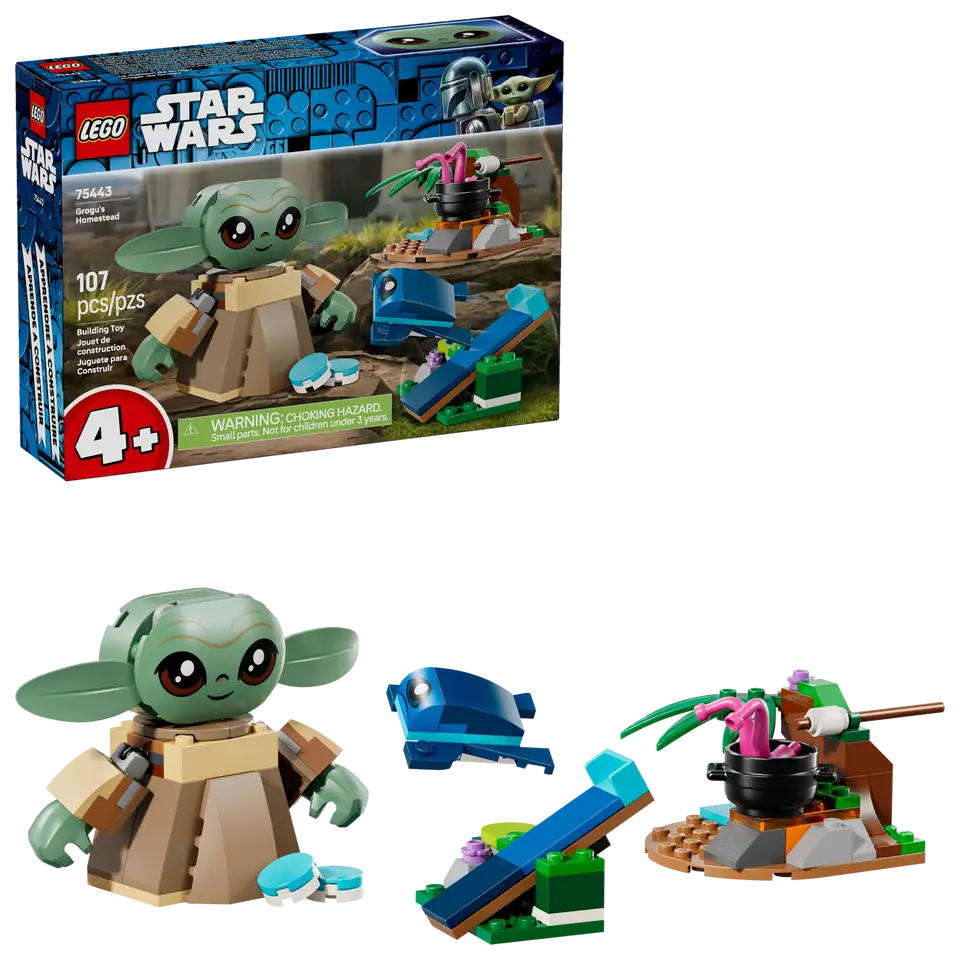 LEGO 75443 STAR WARS - GROGU'S HOMESTEAD - Toyworld Frankston