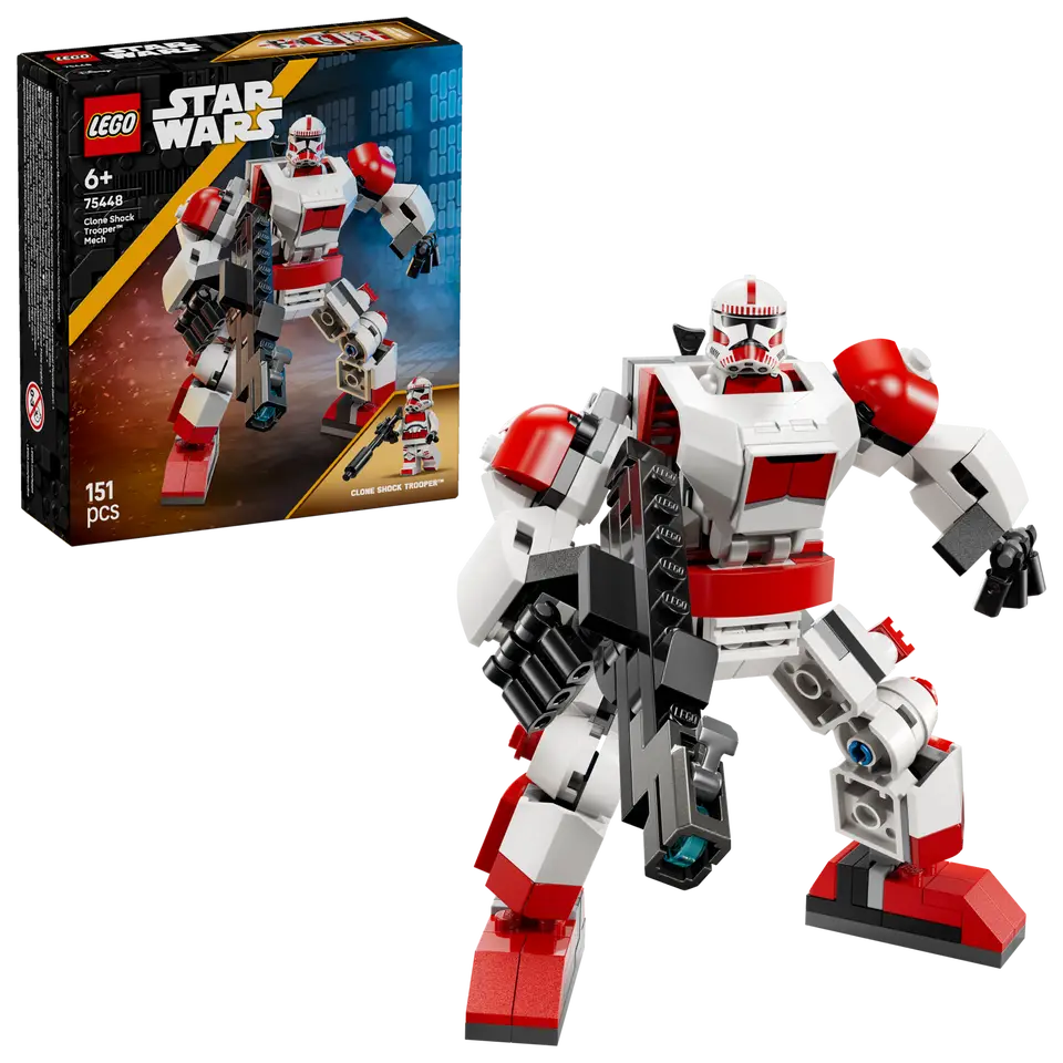 LEGO 75448 STAR WARS - CLONE SHOCK TROOPER MECH - Toyworld Frankston