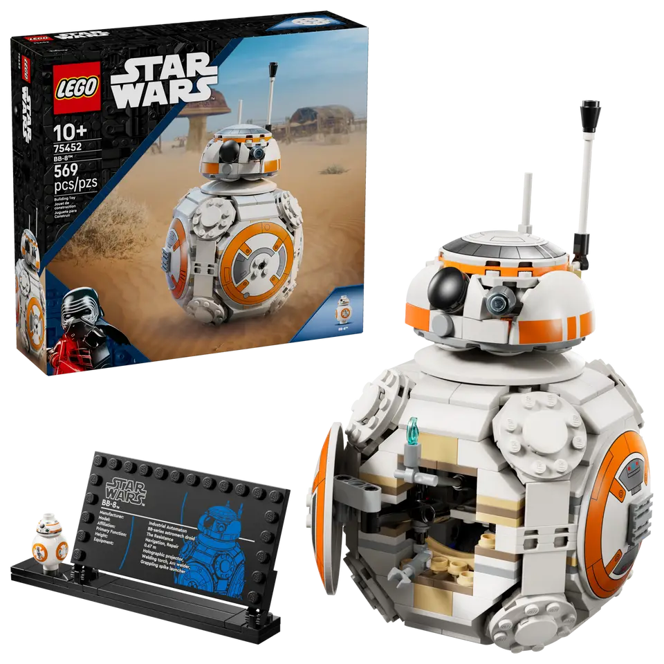 LEGO 75452 STAR WARS - BB-8 ASTROMECH DROID - Toyworld Frankston