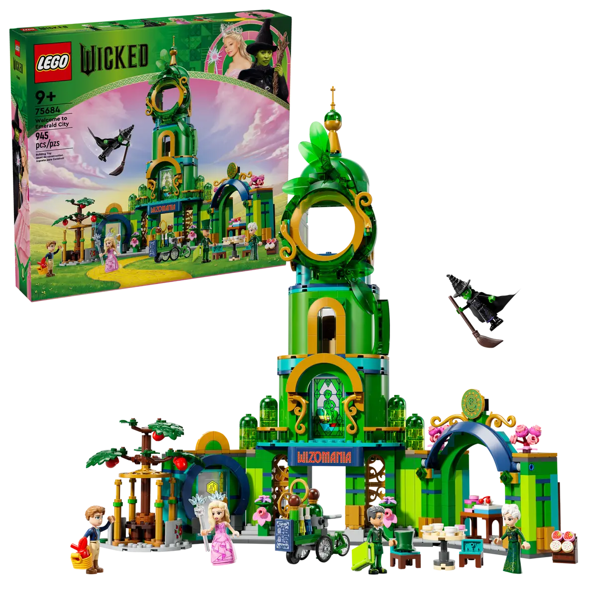 LEGO 75684 WICKED WELCOME TO EMERALD CITY - Toyworld Frankston
