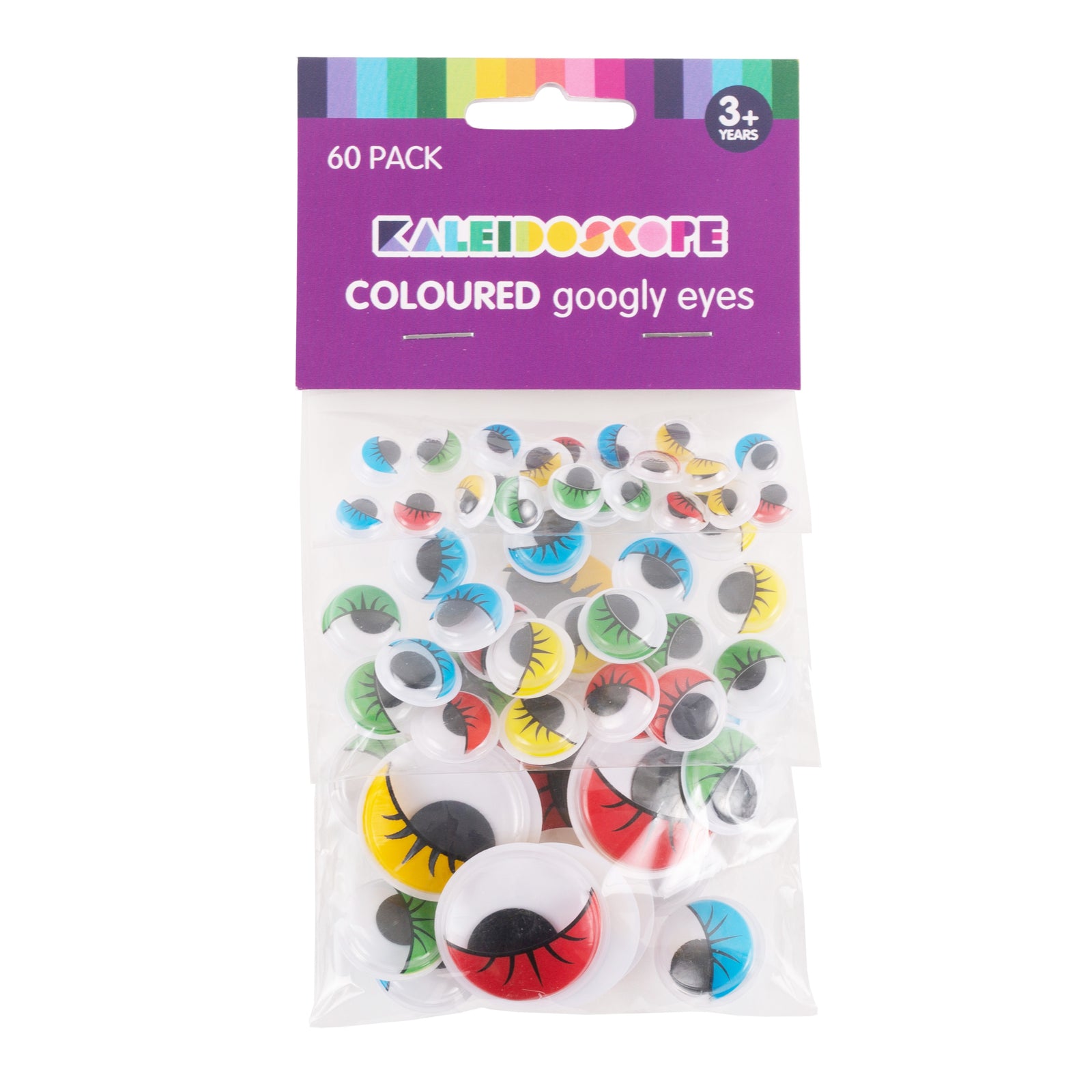 MIXED GOOGLY EYES 60PC - Toyworld Frankston