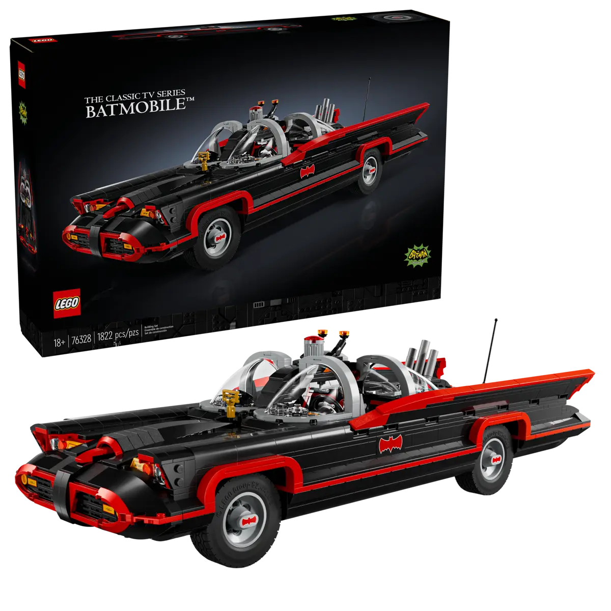 LEGO 76328 BATMAN: THE CLASSIC TV SERIES BATMOBILE - Toyworld Frankston