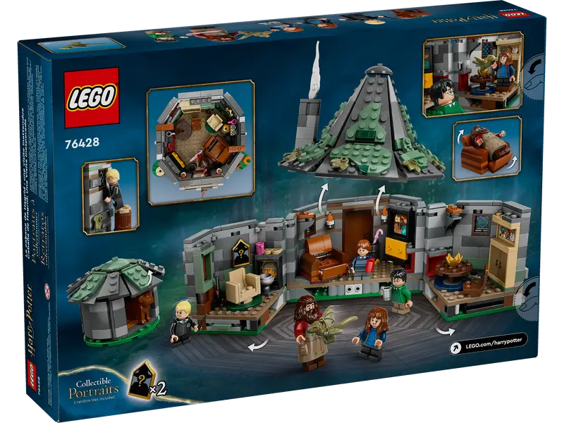 LEGO 76428 HARRY POTTER - HAGRID'S HUT : AN UNEXPECTED VISIT - Toyworld Frankston