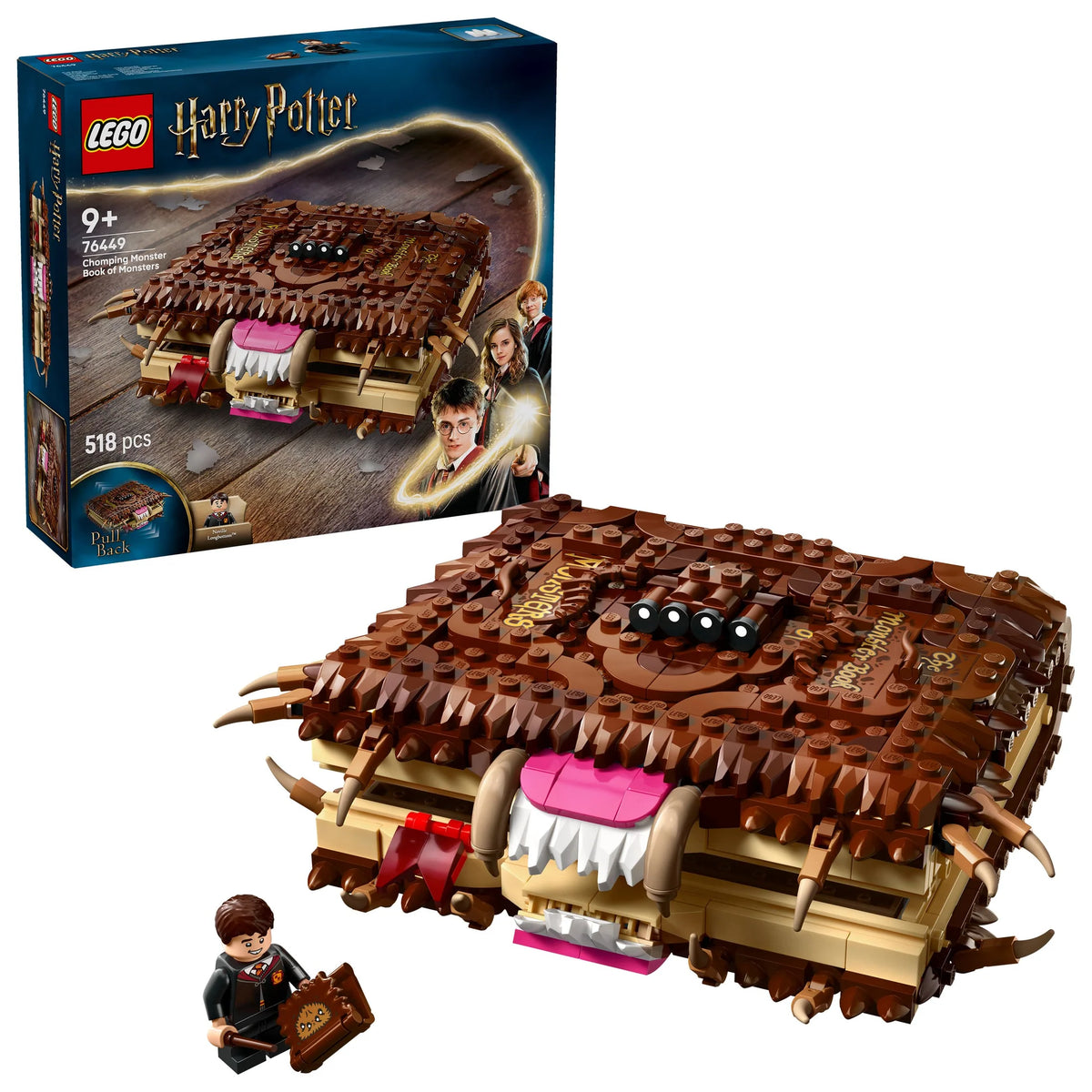 LEGO 76449 HARRY POTTER - CHOMPING MONSTER BOOK OF MONSTERS