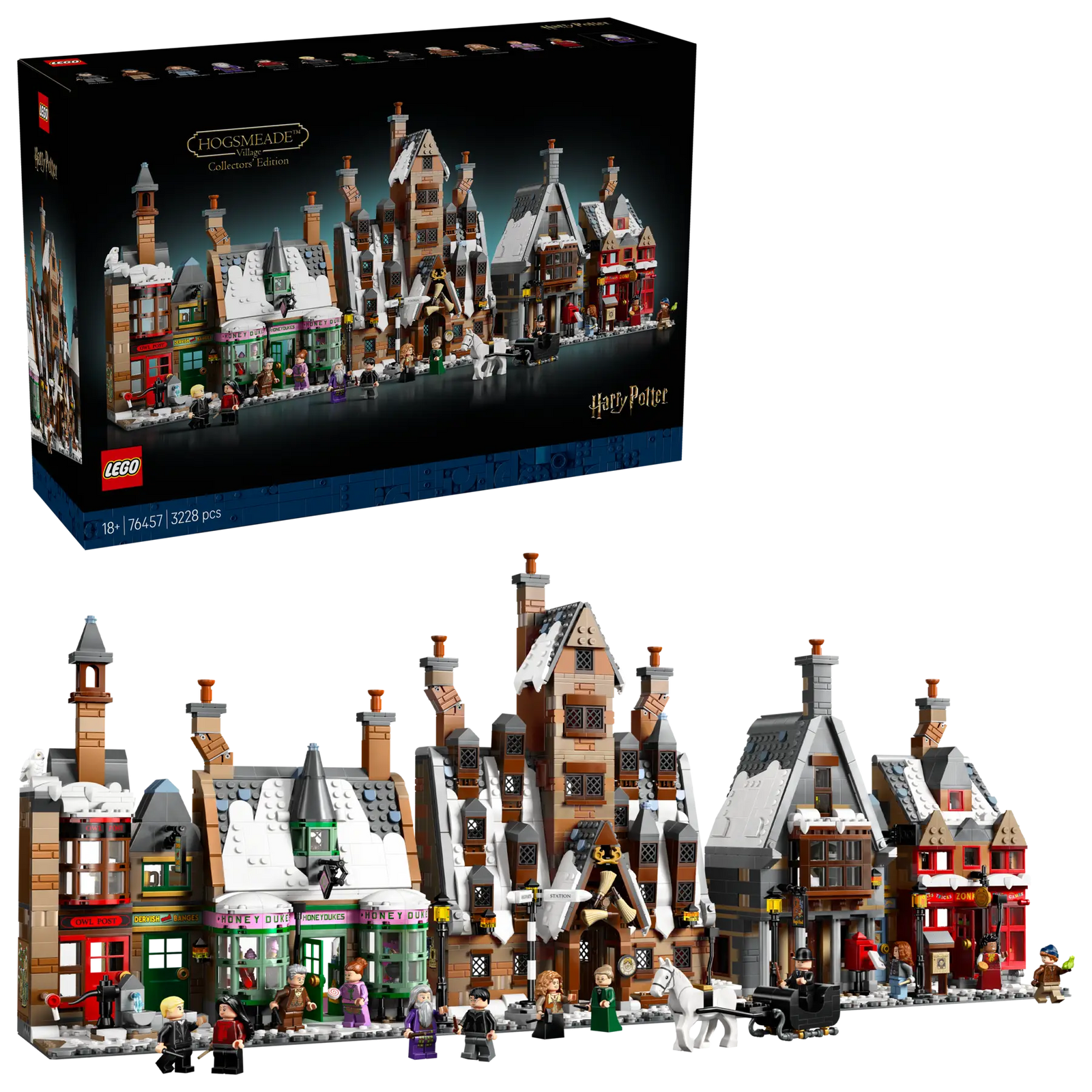 LEGO 76457 HARRY POTTER - HOGSMEADE VILLAGE COLLECTORS EDITION - Toyworld Frankston