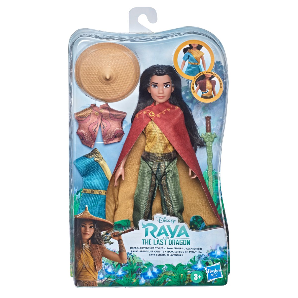 DISNEY PRINCESS RAI RAYAS ADVENTURE STYLES - Toyworld Frankston