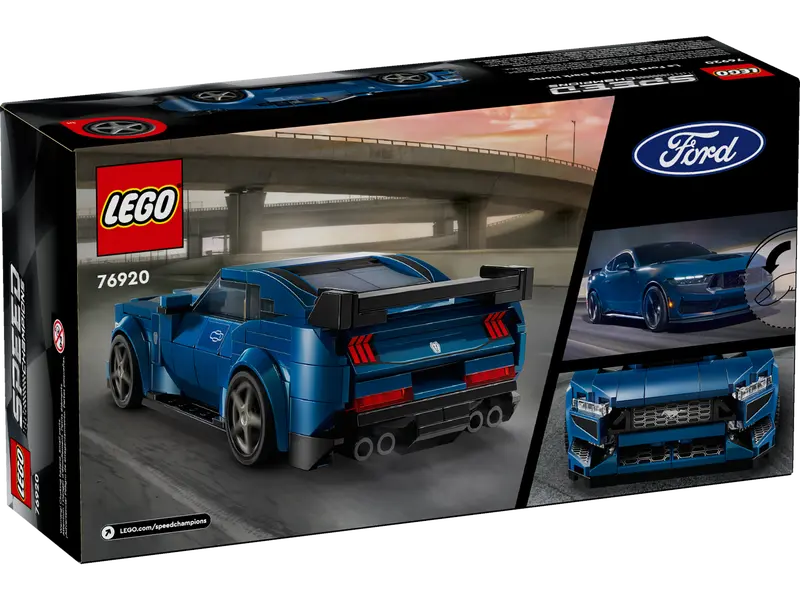 LEGO 76920 SPEED CHAMPIONS - FORD MUSTANG DARK HORSE SPORTS CAR - Toyworld Frankston