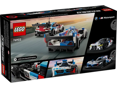 LEGO 76922 SPEED CHAMPIONS - BMW M4 GT3 & BMW M HYBRID V8 RACE CARS - Toyworld Frankston