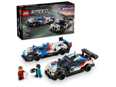 LEGO 76922 SPEED CHAMPIONS - BMW M4 GT3 & BMW M HYBRID V8 RACE CARS - Toyworld Frankston