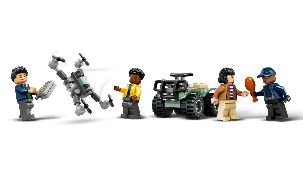 LEGO 76966 - DINOSAUR MISSIONS-ALLOSAURUS TRANSPORT TRUCK - Toyworld Frankston