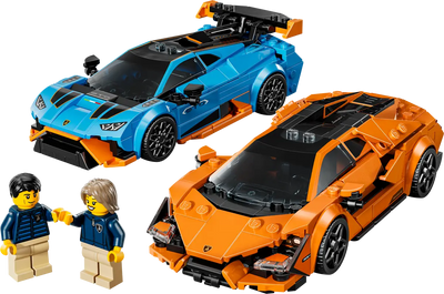 LEGO 77238 - LAMBORGINI REVUELTO AND HURACAN STO SPEED CHAMPIONS