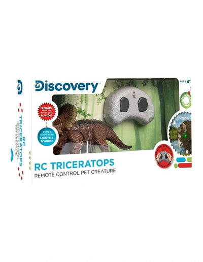 DISCOVERY TOY RC TRICERATOPS - Toyworld Frankston
