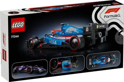 LEGO SPEED CHAMPIONS 77246 VISA CASH APP RB VCARB 01 F1® RACE CAR
