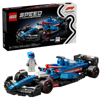 LEGO SPEED CHAMPIONS 77246 VISA CASH APP RB VCARB 01 F1® RACE CAR
