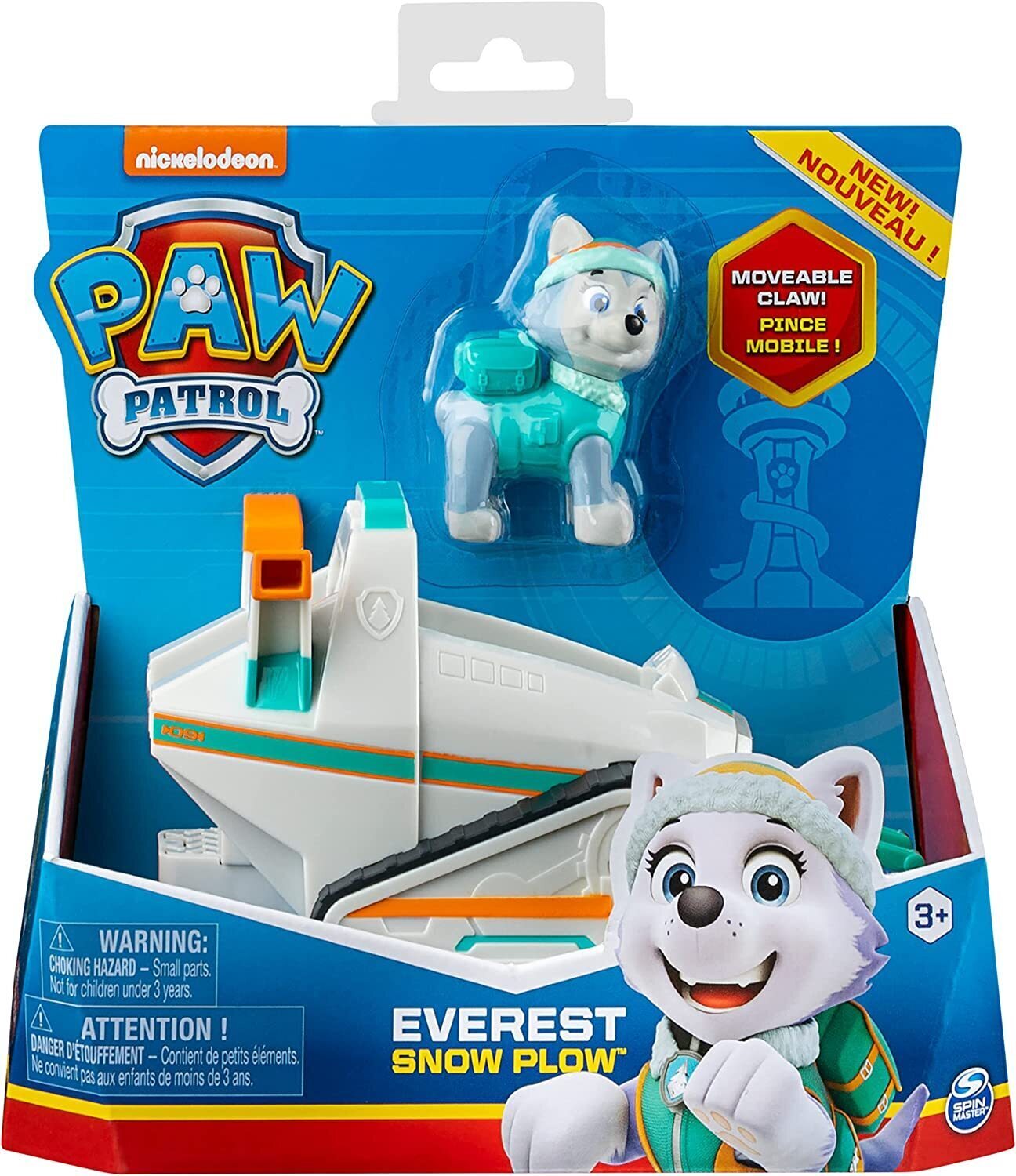PAW PATROL VEHICLES - EVEREST SNOW PLOW - Toyworld Frankston