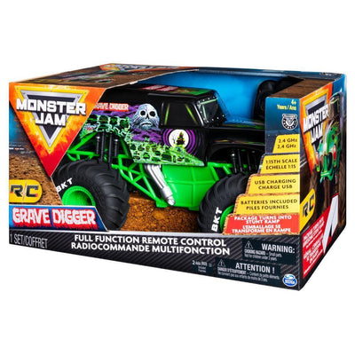 MONSTER JAM 1:24 REMOTE CONTROL GRAVE DIGGER - Toyworld Frankston