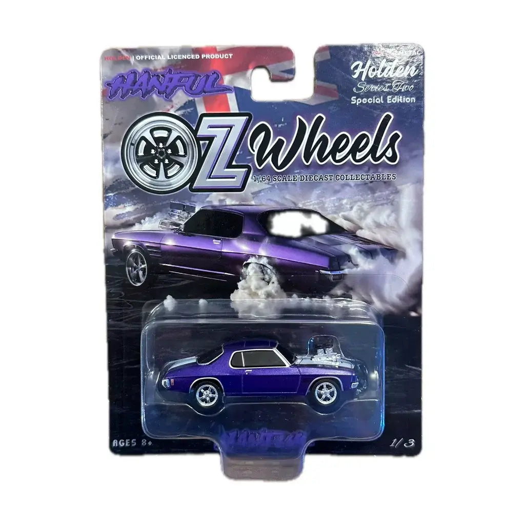 OZ WHEELS HANFUL MONARO HQ GTS - PURPLE STRIPED - Toyworld Frankston