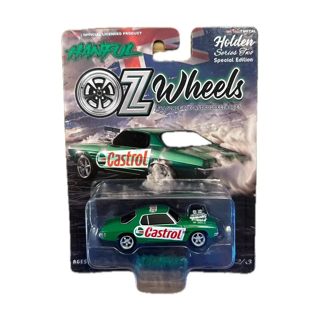 OZ WHEELS HANFUL MONARO HQ GTS - CASTROL LIVERY - Toyworld Frankston