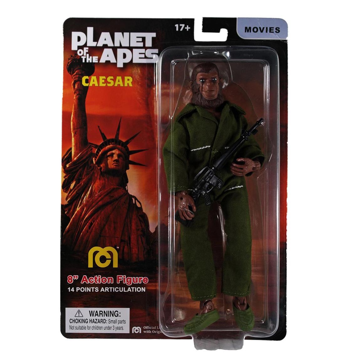 MEGO PLANET OF THE APES CAESAR COLLECTIBLE 8" FIGURE - Toyworld Frankston