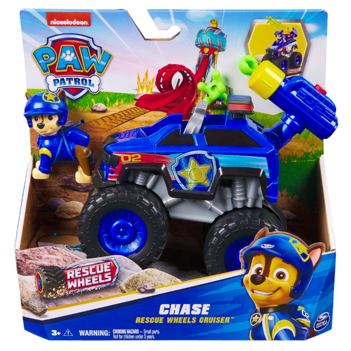PAW PATROL RESCUE WHEELS CRUISER -CHASE - Toyworld Frankston