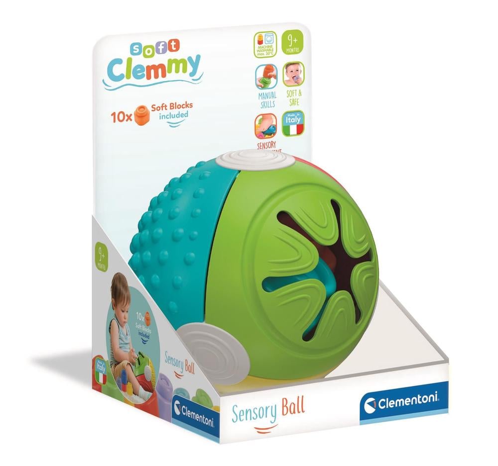 CLEMETONI SOFT CLEMMY - SENSORY BALL - Toyworld Frankston