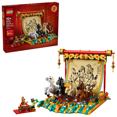 LEGO 80119 - GALLOPING HORSES CANVAS