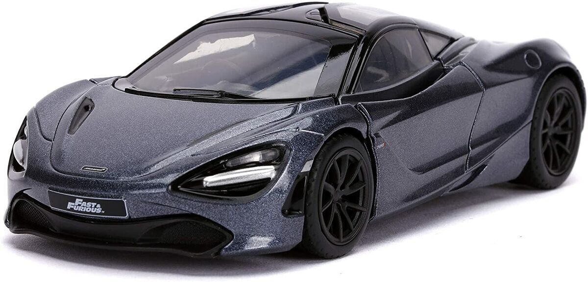 FAST & FURIOUS PRESENTS: HOBBS & SHAW - SHAW’S 2018 MCLAREN 720S 1/32 SCALE DIE-CAST VEHICLE REPLICA - Toyworld Frankston