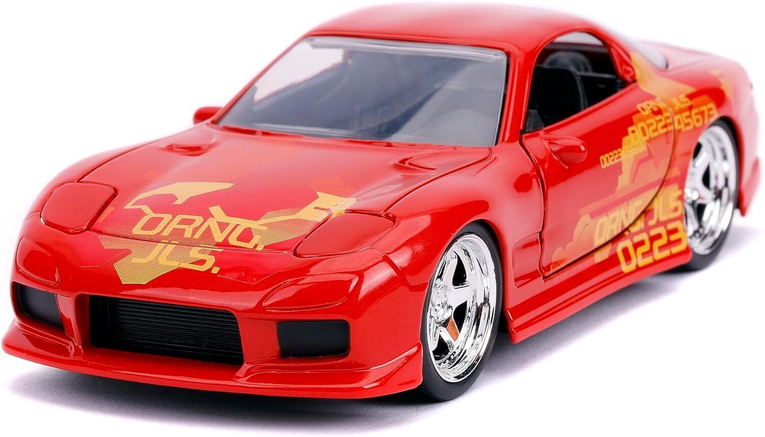 2 FAST 2 FURIOUS - ORANGE JULIUS’ 1993 MAZDA RX-7 FD 1/32 SCALE DIE-CAST VEHICLE REPLICA - Toyworld Frankston