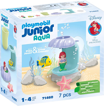 PLAYMOBIL JR. AQUA 71460 DISNEY ARIEL'S SHELL SHOWER - Toyworld Frankston