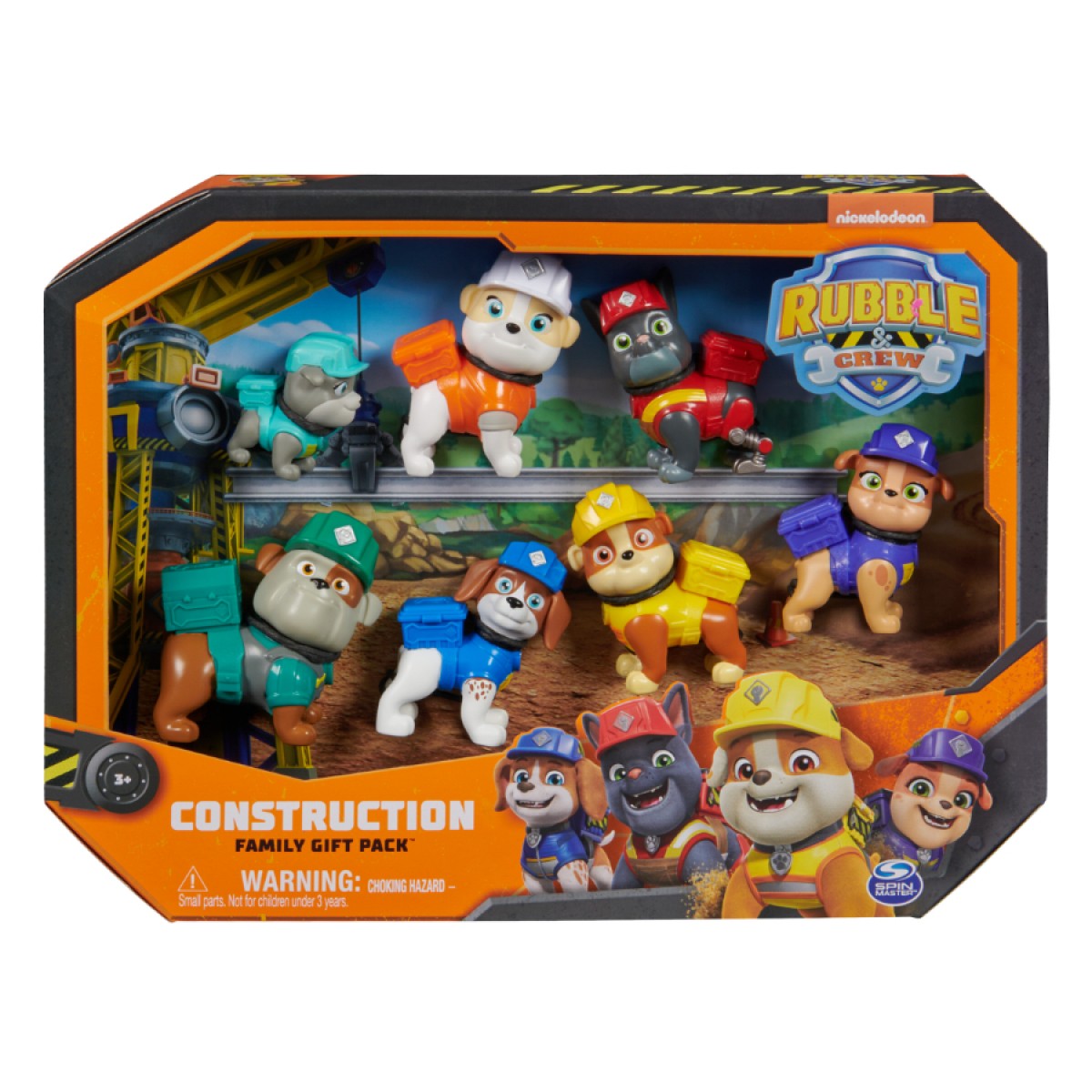 RUBBLE & CREW - CONSTRUCTION FAMILY FIGURE GIFT PACK - Toyworld Frankston