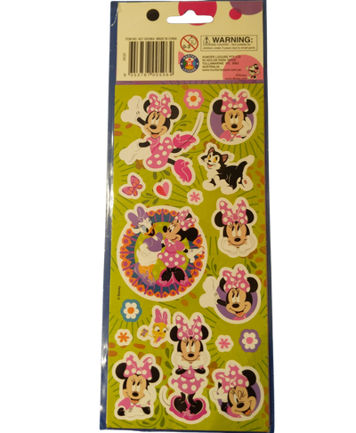 MINNIE MOUSE - STICKERS 3 PACK - Toyworld Frankston