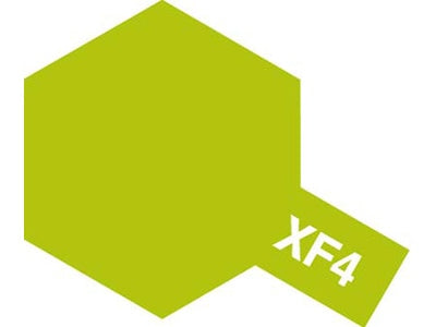 TAMIYA ACRYLIC PAINT MINI XF-4 YELLOW GREEN