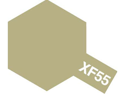 TAMIYA ACRYLIC PAINT MINI XF-55 DECK TAN