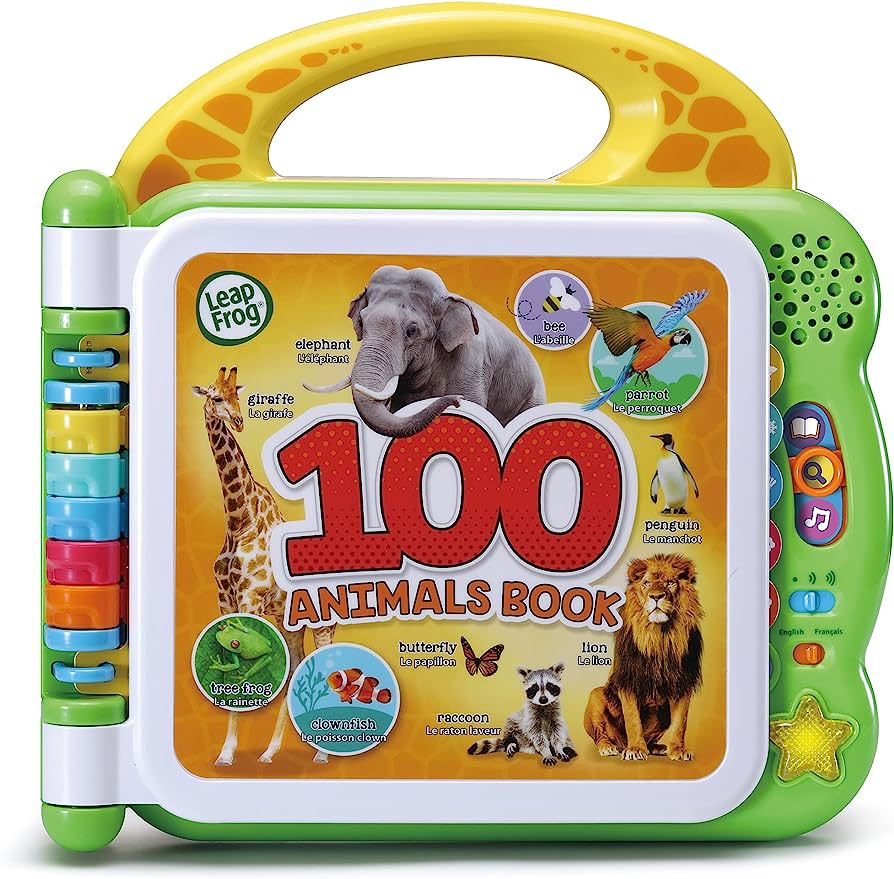 LEAP FROG 100 ANIMALS BOOK - Toyworld Frankston