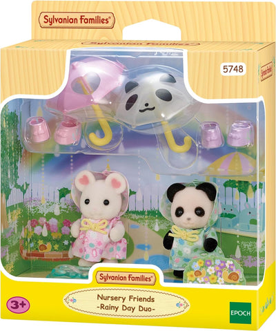 SYLVANIAN FAMILIES - NURSERY FRIENDS - RAINY DAY DUO - Toyworld Frankston