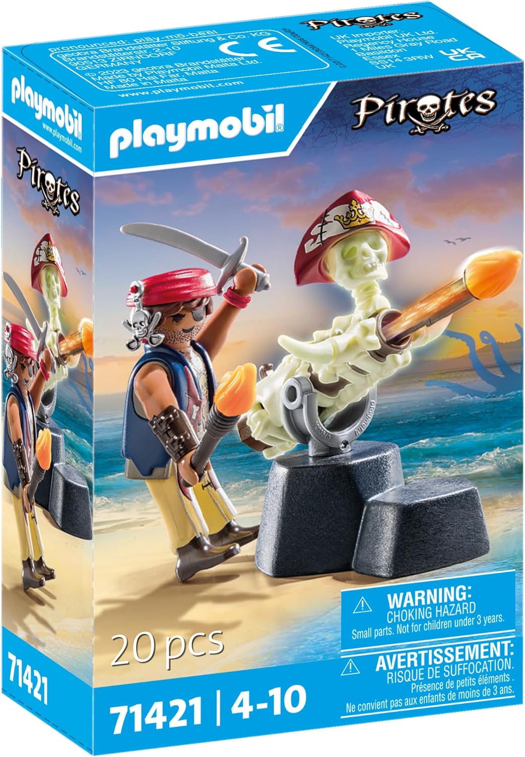 PLAYMOBIL 71421 PIRATES CANON MASTER