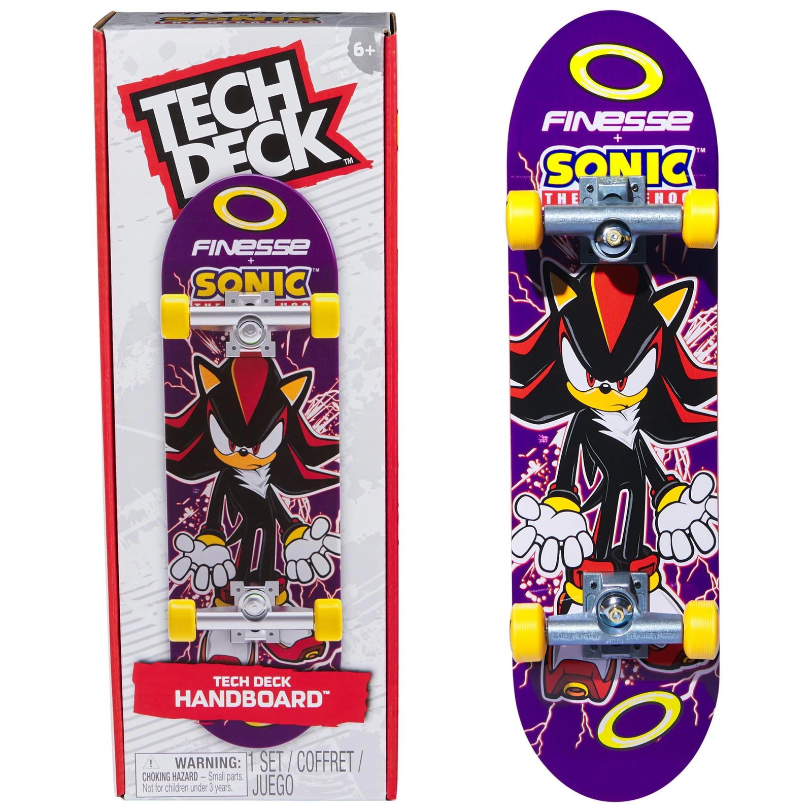 TECH DECK - SONIC THE HEDGEHOG - HANDBOARD - Toyworld Frankston