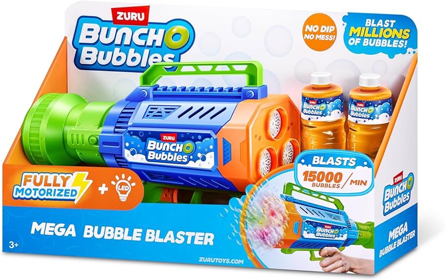 ZURU BUNCH O BUBBLES BUBBLE BLASTER - MEGA - Toyworld Frankston