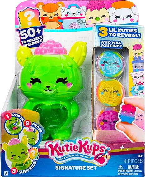 KUTIE KUPS - CACTUS BUNNY 3 PACK SIGNATURE SET - Toyworld Frankston