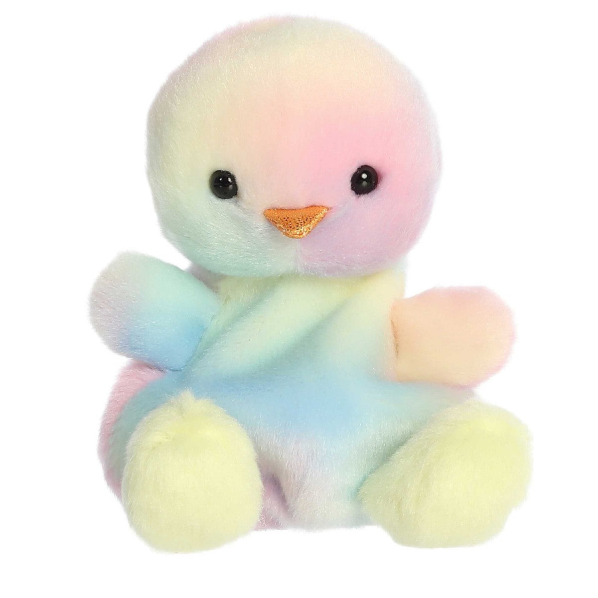 PALM PALS - AURA RAINBOW CHICK 5 INCH PLUSH