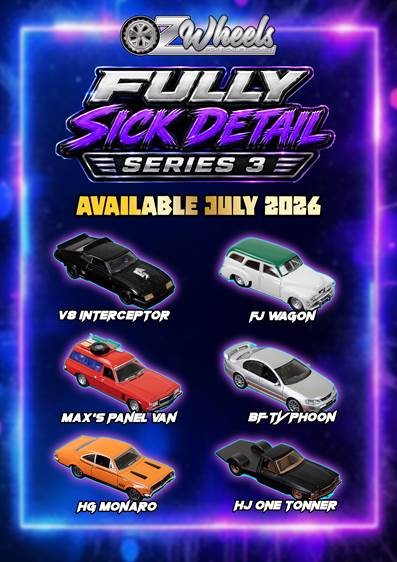 PRE ORDER - OZ WHEELS - FULLY SICK DETAIL SERIES 3
