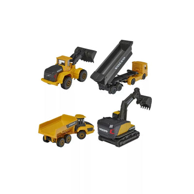 MAJORETTE VOLVO CONSTRUCTION 4PCS GIFT PACK