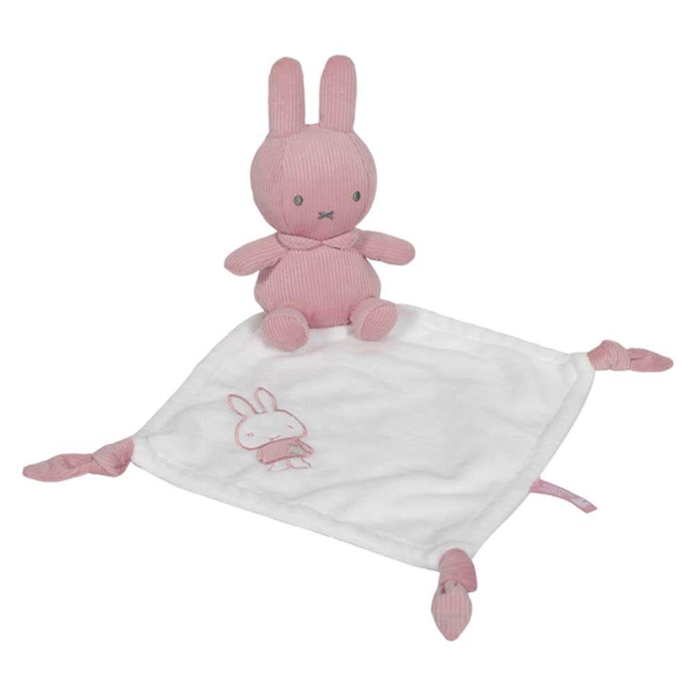 MIFFY PINK RIB - CUDDLE BLANKET - Toyworld Frankston