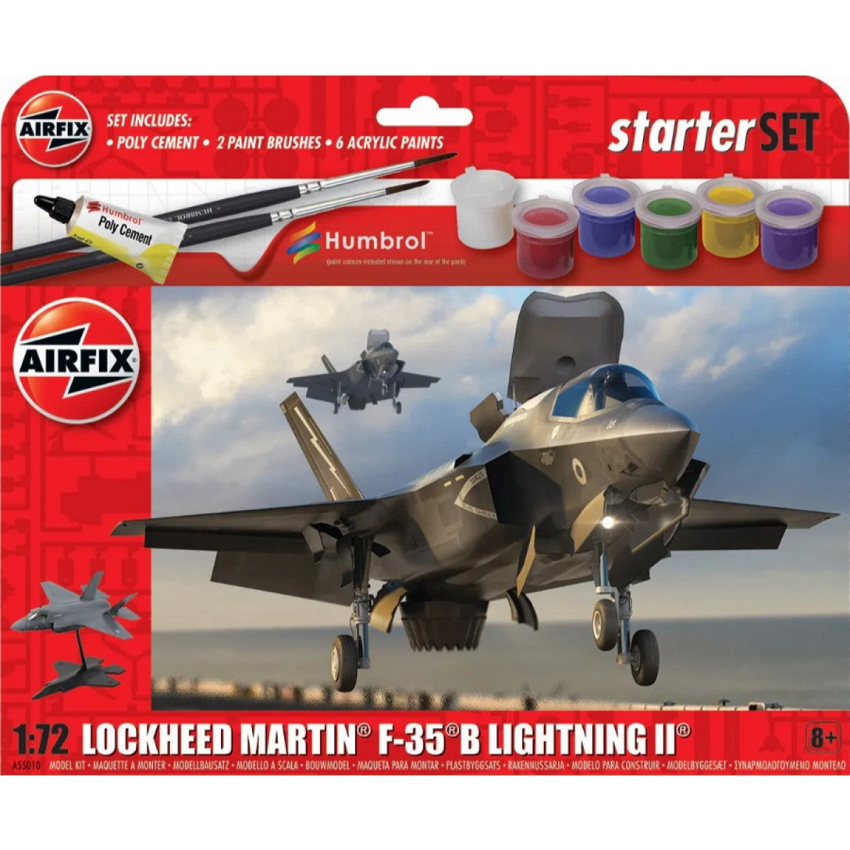 AIRFIX 1:72 LOCKHEED MARTIN F-35B LIGHTNING II - Toyworld Frankston