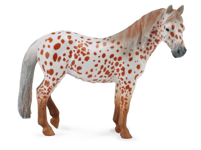 COLLECTA - BRITISH SPOTTED PONY MARE - CHESTNUT LEOPARD - Toyworld Frankston