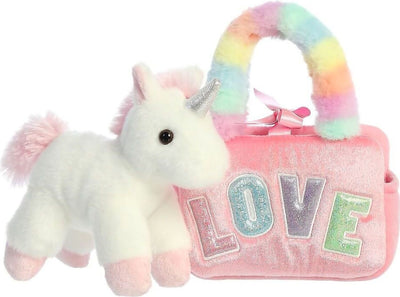FANCY PALS UNICORN PINK LOVE BAG - Toyworld Frankston