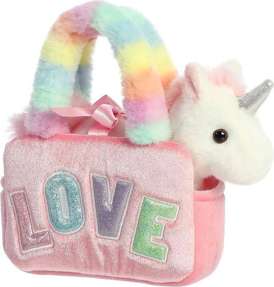 FANCY PALS UNICORN PINK LOVE BAG - Toyworld Frankston
