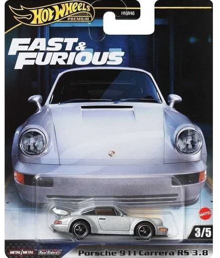 HOT WHEELS PREMIUM FAST & FURIOUS - PORSCHE 911 CARRERA RS 3.8 - Toyworld Frankston