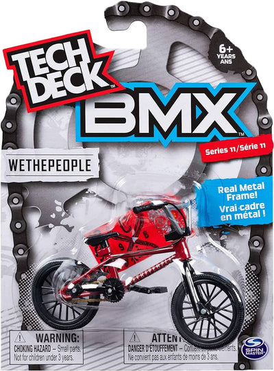 TECH DECK BMX SINGLE PACK - SE BIKES RED - Toyworld Frankston