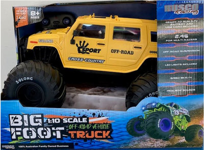 RUSCO BIG FOOT 1:10 SCALE OFF ROAD VEHICLE - Toyworld Frankston